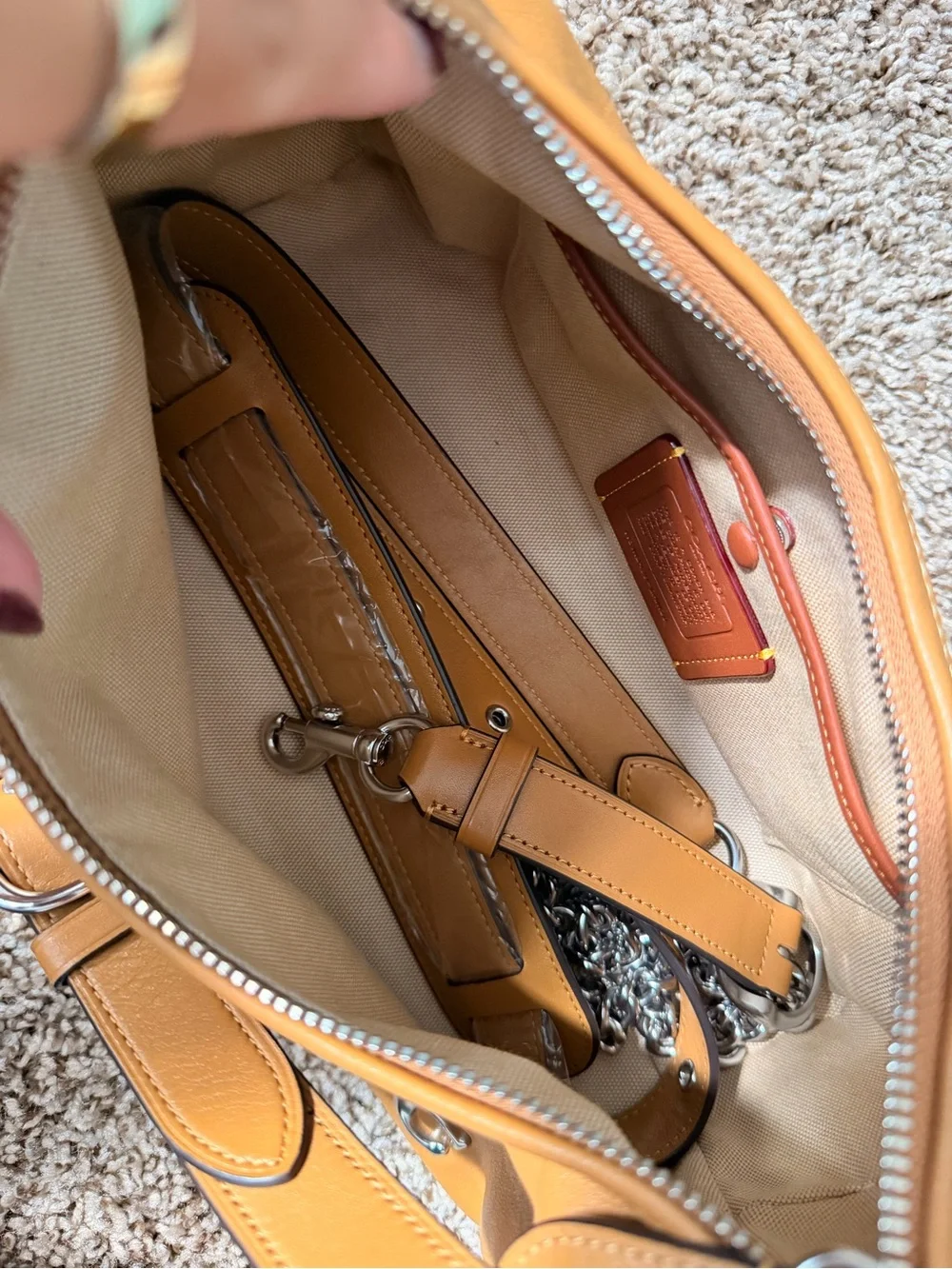 Coach Tan Cargo Juliette
